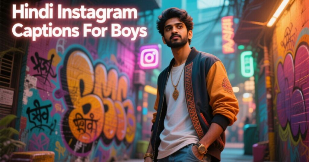 Hindi Instagram Captions For Boys