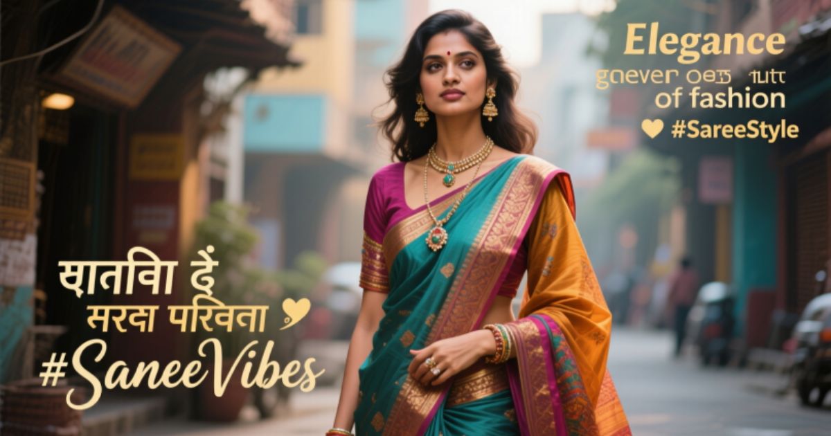 220+ Saree Captions For Instagram In Hindi & English