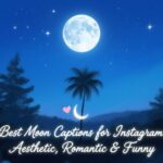 Best Moon Captions for Instagram: Aesthetic, Romantic & Funny 
