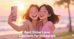 Best Sister Love Captions for Instagram to Celebrate Your Bond 