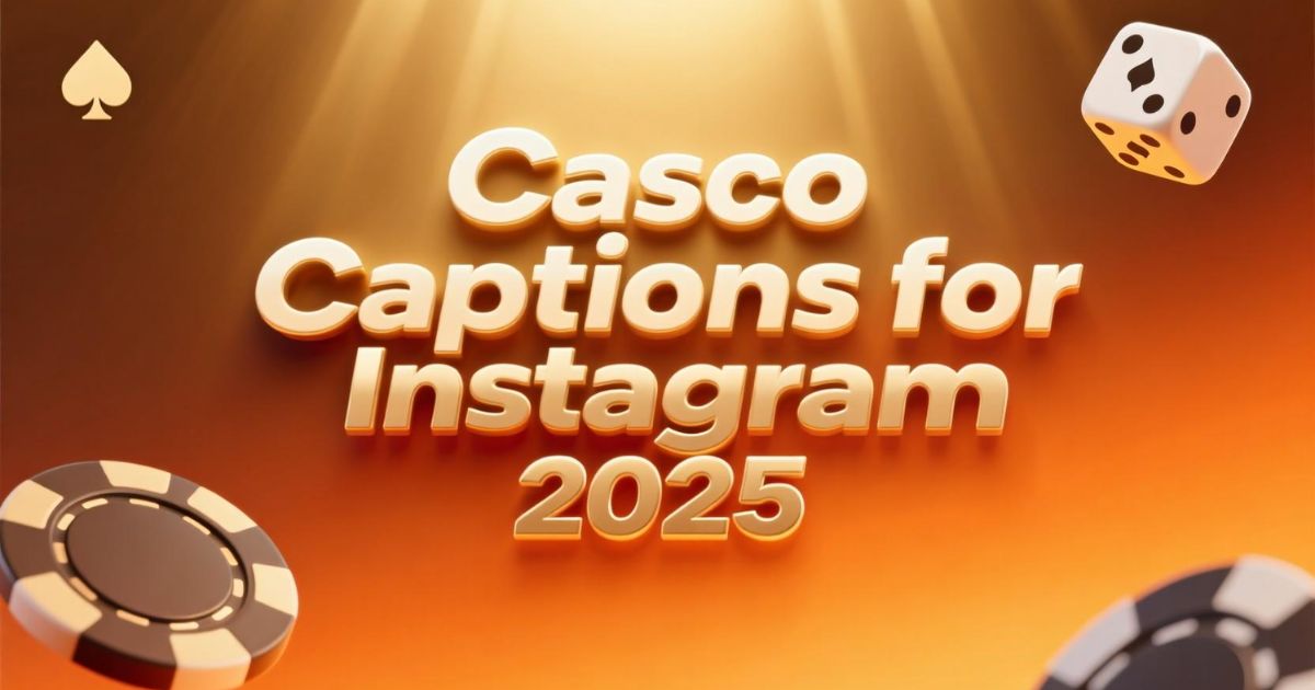 Casino Captions for Instagram 2025