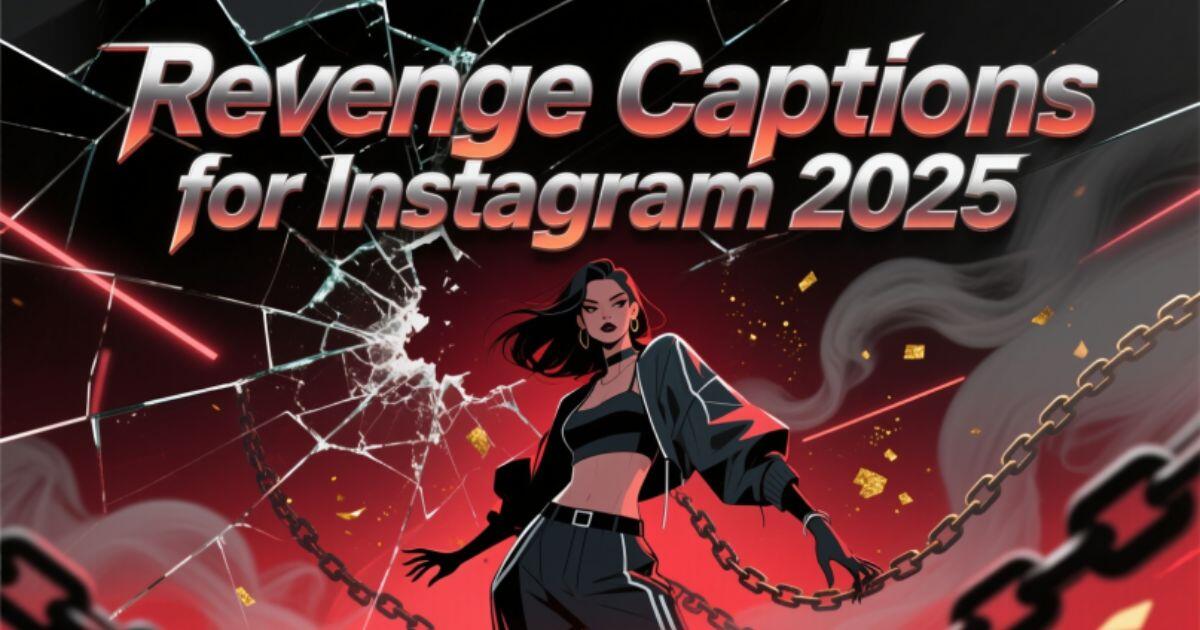 Revenge Captions for Instagram 2025
