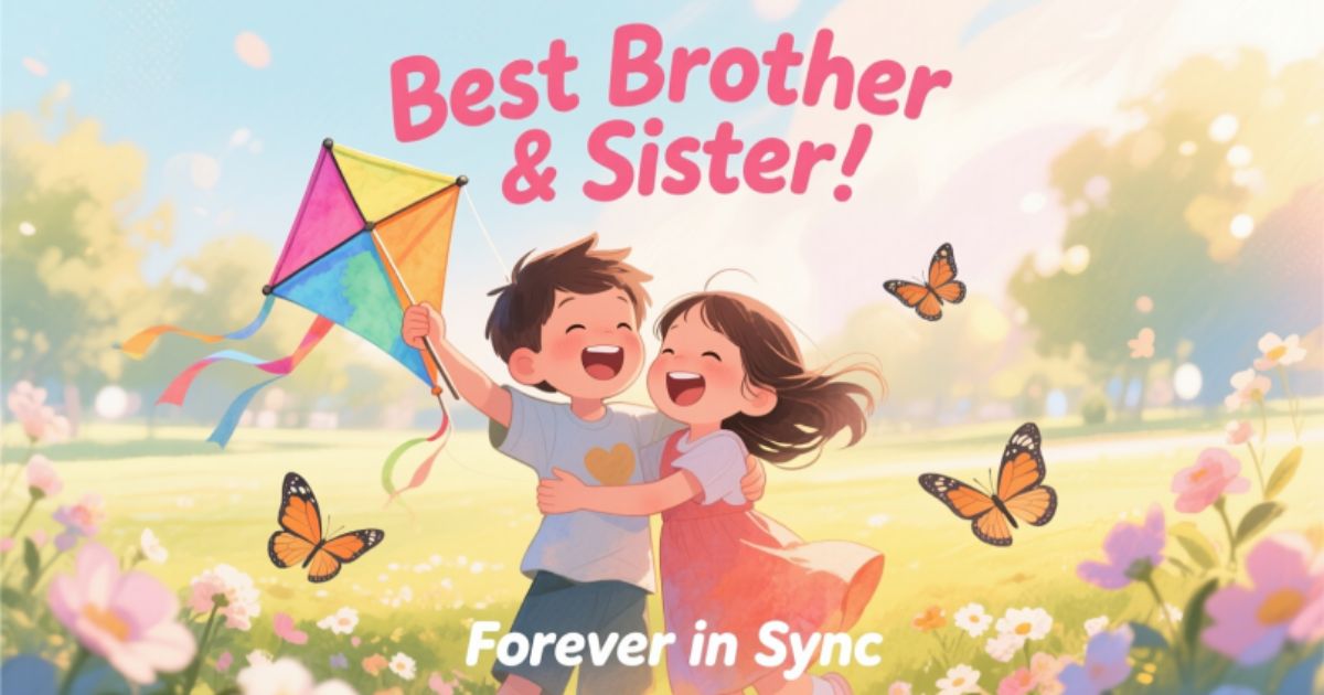Best Brother and Sister Captions for Instagram