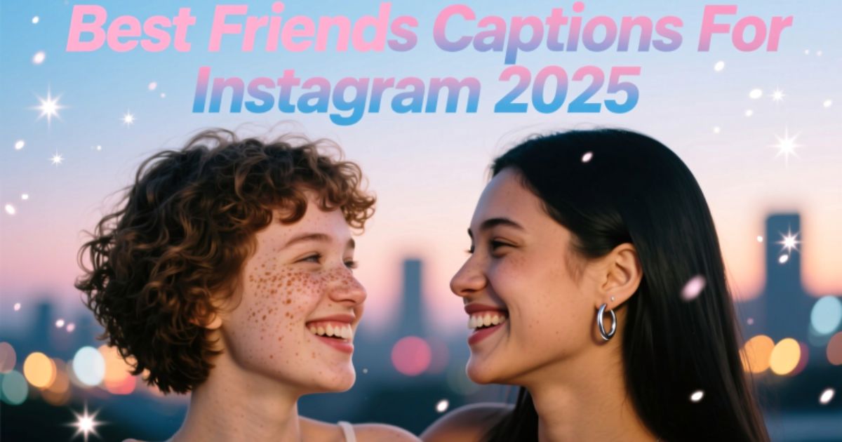 Best Friends Captions For Instagram 2025